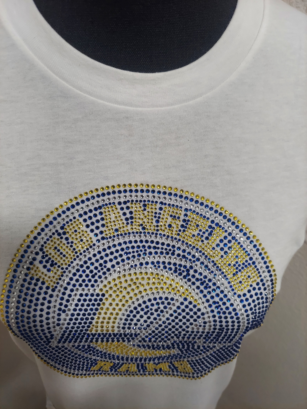 Los Angeles Rams Womens Fitted T-shirt - Picture 5 of 7